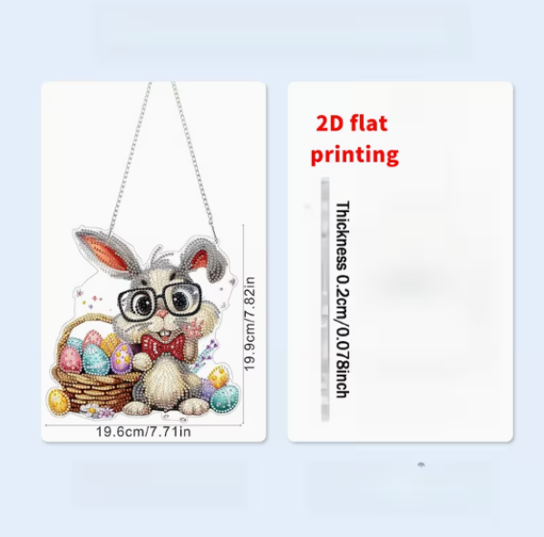 Diamond Painting Fröhlicher Osterhase